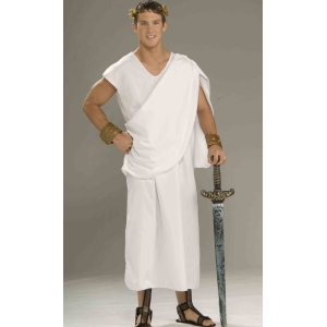 Roman Toga Costume - Adult Mens Roman Costume